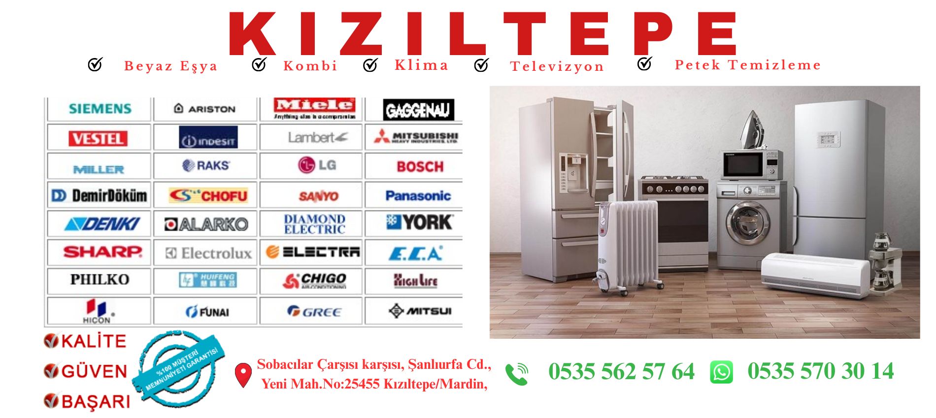 Kızıltepe Beyaz Eşya 